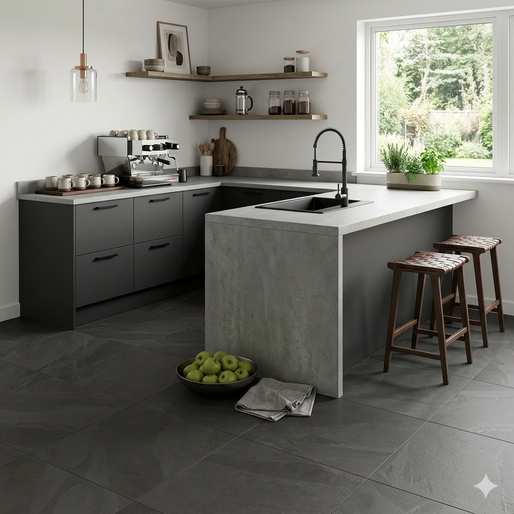 Amazon Slate Nero 60x60