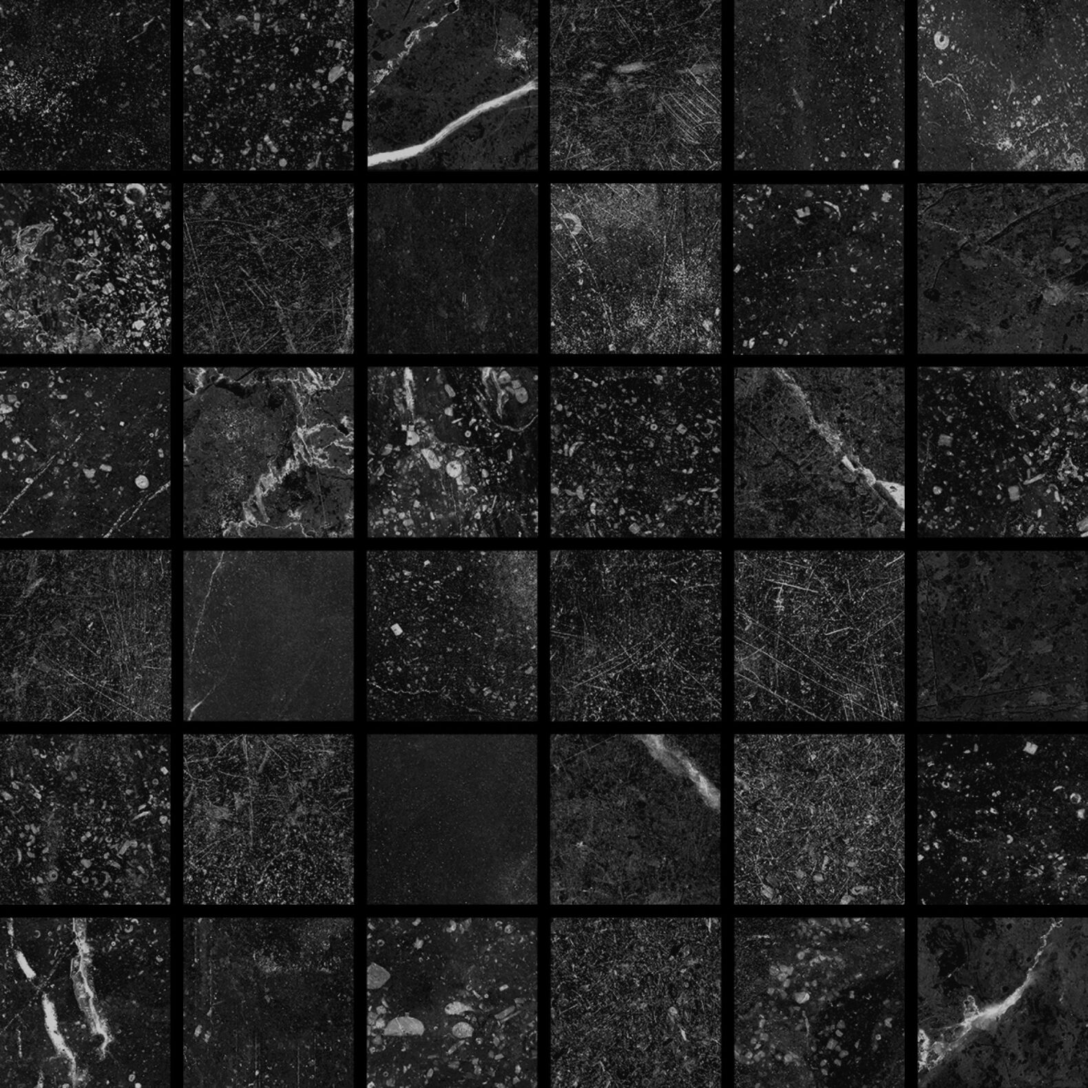 Marmi Genesi 5x5 Mosaic Antracite