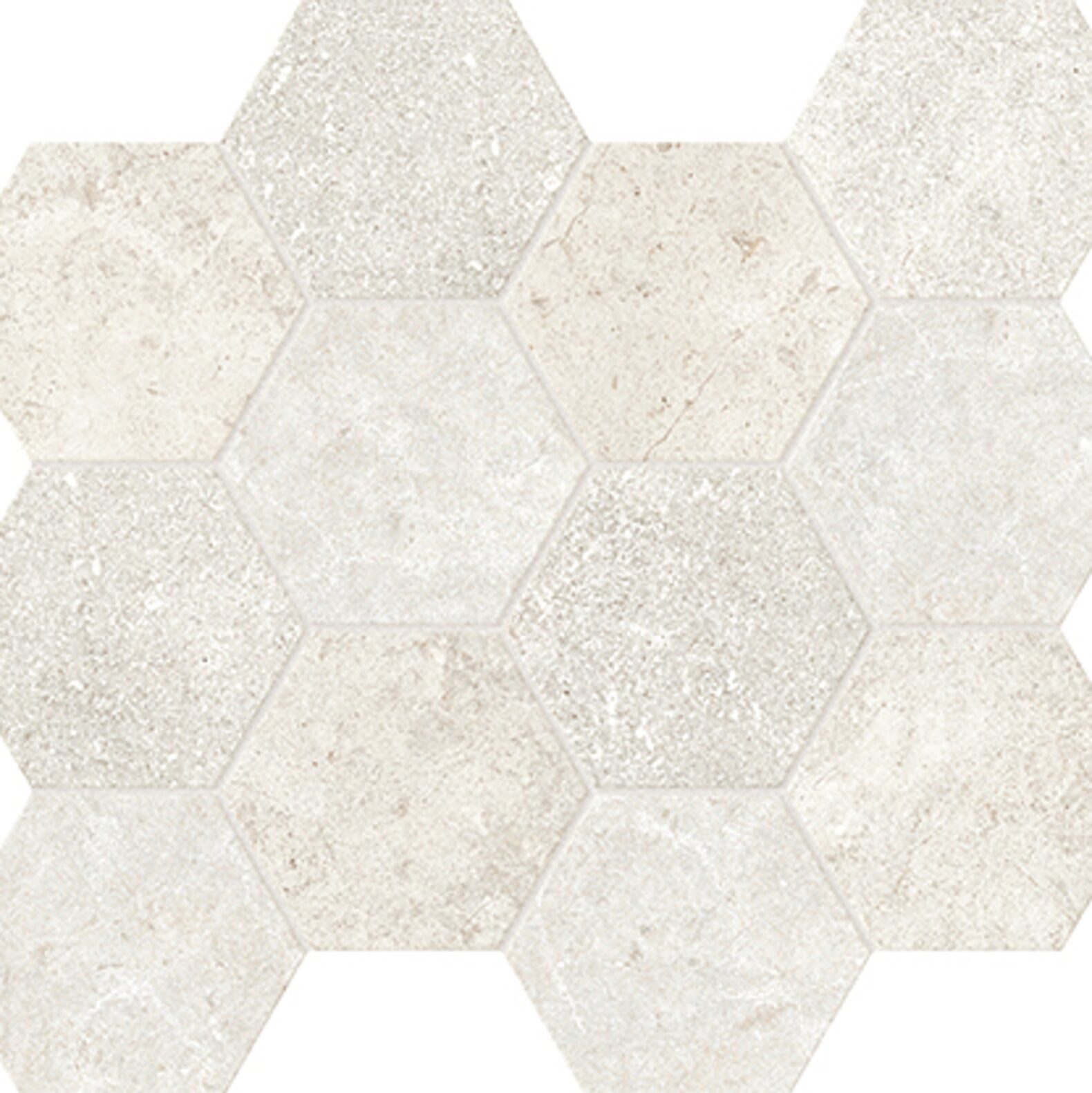 Pietra Nuovo Hexagon Bianco