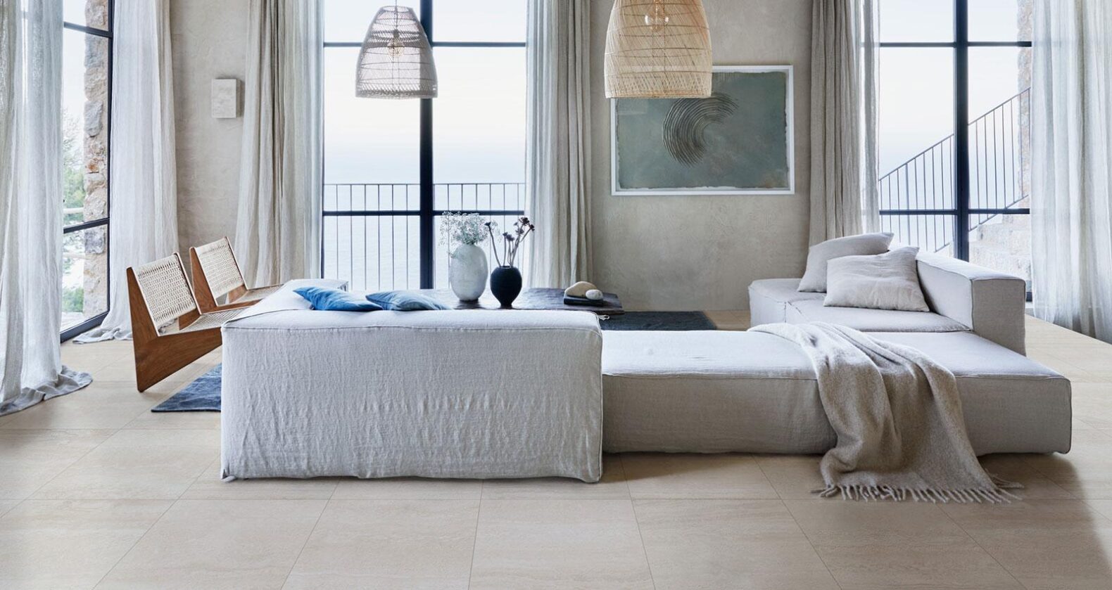 Mystique Trav 120x60 Avorio Floor Tiles