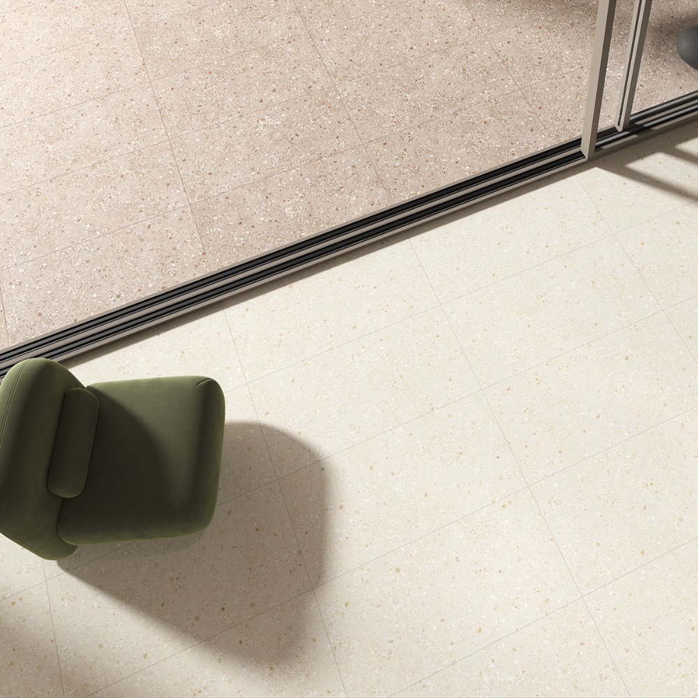 Pebble Bianco And Taupe